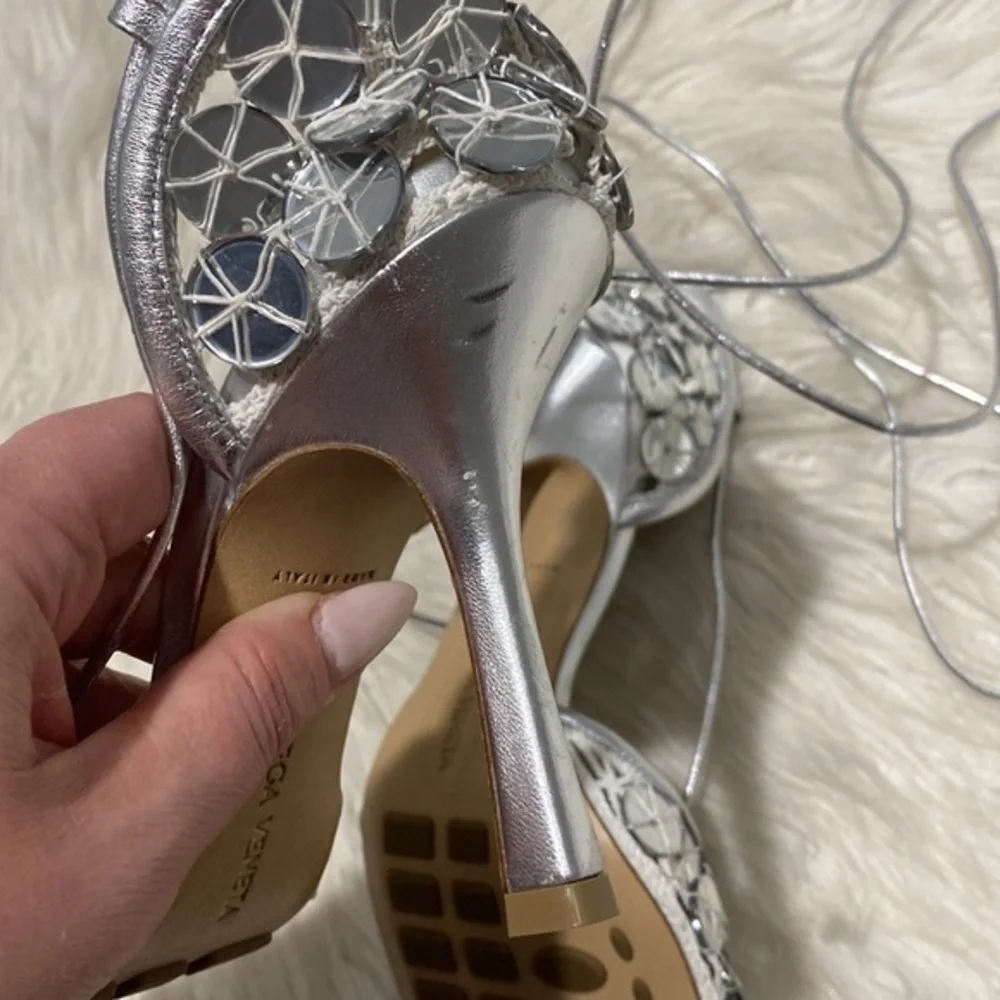 New Bottega Veneta Mirror stretch‎ sandals size 38EU